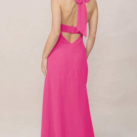 Hot pink bridesmaid dress - Picture 3 of 5